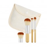 MIMO 4 Pcs Makeup Brush Set, Travel Size
