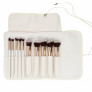 MIMO 10 Pcs Makeup Brush Set, White