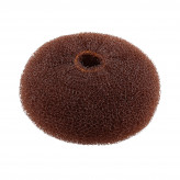 LUSSONI Hair Bun Ring, Brown, Ø 110 mm