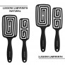 Lussoni Flexible Vent Professional Hairbrush Set 4 Pcs