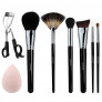LUSSONI Glow Maker 8 Pcs Professional Makeup Brush Set 