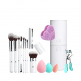 ilū 13 Pcs Makeup Brush Set with Makeup Accessories