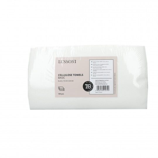 LUSSONI Cellulose towels BASIC, 70 cm x 40 cm, 100 pcs