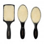 Kashōki by Tools For Beauty, Smooth White Detangler 3 Pcs Hairbrush Set