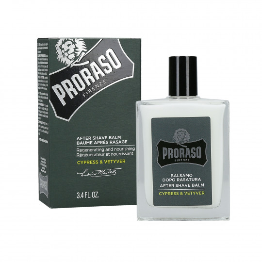 PRORASO CYPRES&VETYVER AFTER SHAVE BALM 100ML