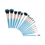 MIMO by Tools For Beauty, 18 pcs makeup brush set, Blue