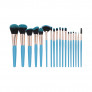 MIMO by Tools For Beauty, 18 pcs makeup brush set, Blue