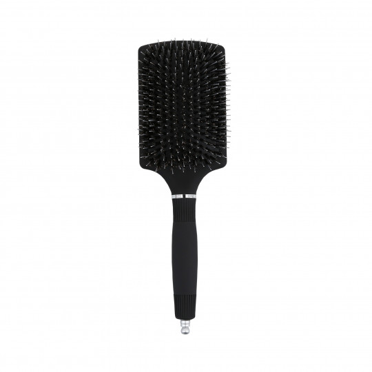 LUSSONI Simple Care Hairbrush, Boar Bristles, With Removable Pin