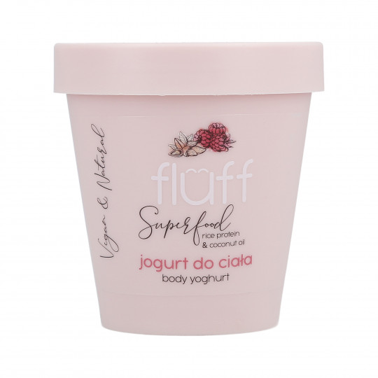 FLUFF Body yoghurt Raspberries and almonds 180ml