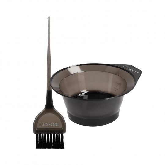 LUSSONI Hair colour Bowl 250ml + TB 011 Brush Set
