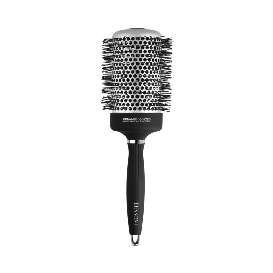 LUSSONI Hot Volume Styling Brush with Waved Bristles, Ø 65 mm - 1