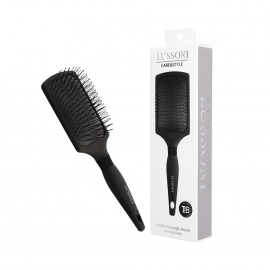 LUSSONI Care&Style Paddle Brush for Fine Hair