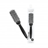 LUSSONI Hot Volume Styling Brush with Waved Bristles, Ø 33 mm
