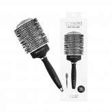 LUSSONI Hot Volume Styling Brush with Waved Bristles, Ø 65 mm
