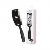 LUSSONI Labyrinth Flexible Hair Brush with Natural Boar Bristles
