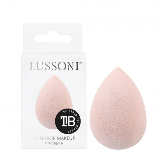 LUSSONI Raindrop Makeup Sponge, Pink