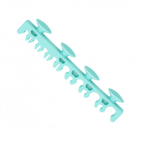 MIMO Silicone makeup brush drying rack, Turquoise