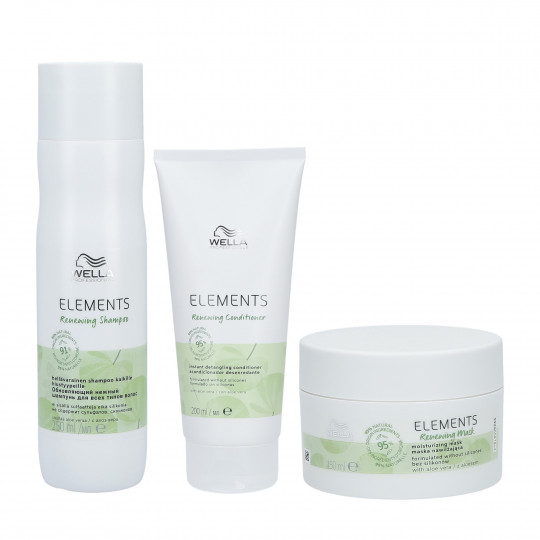 WELLA PROFESSIONALS ELEMENTS RENEWING Set Shampoo 250ml + Conditioner 200ml + Mask 150ml