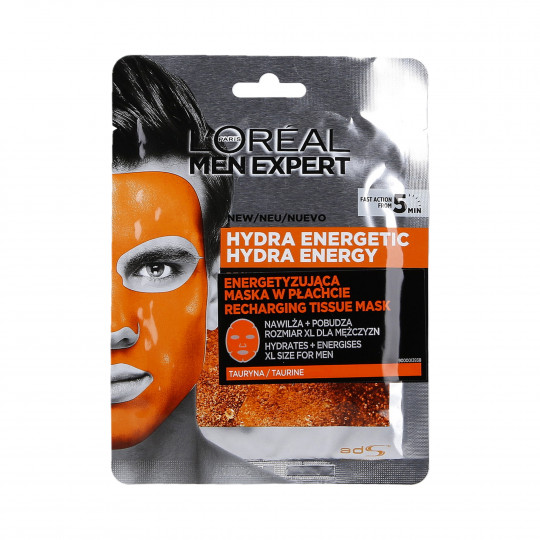 L'OREAL PARIS MEN EXPERT HYDRA ENERGETIC Moisturizing mask for men