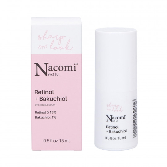 NACOMI NEXT LEVEL Eye Serum with retinol and bakuchiol 15ml