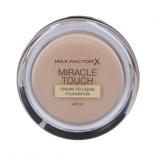 MAX FACTOR Miracle Touch Foundation with hyaluronic acid 045 Warm Almond