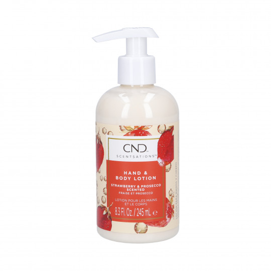 CND SCENTSATIONS Hand and body lotion Strawberry & Prosecco 245ml