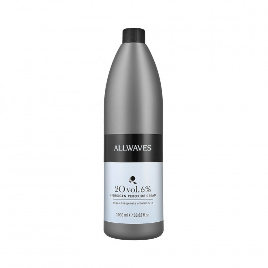Allwaves Professionnelle Cream Hydrogen Peroxide 6% 1000 ml 