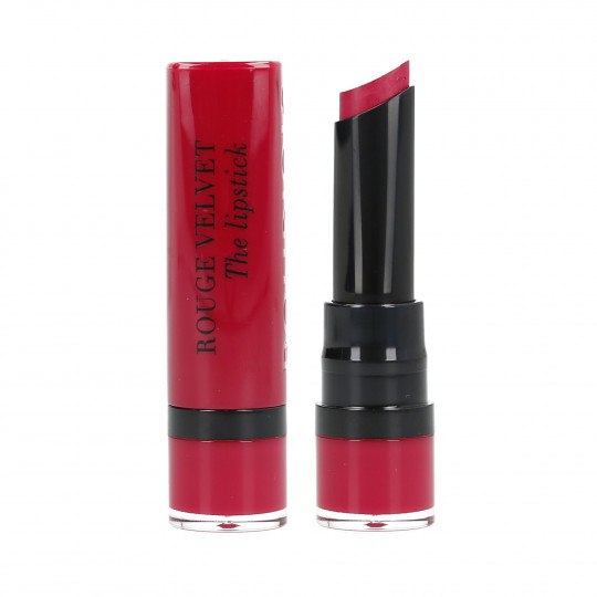 BOURJOIS Rouge Velvet Long-lasting Matte Lipstick 09 Fuchsia Botte 2,4g