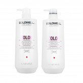 GOLDWELL Dualsenses Color Brilliance Shampoo 1000ml + Conditioner 1000ml Set 