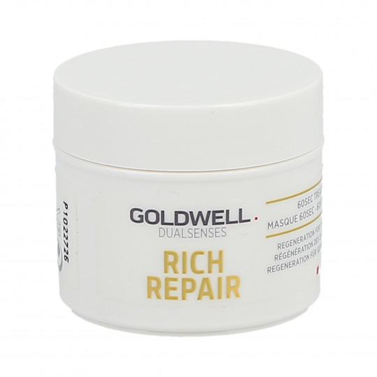 GOLDWELL DUALSENSES RICH REPAIR 60Sec Treatment For Damaged Hair 25ml 