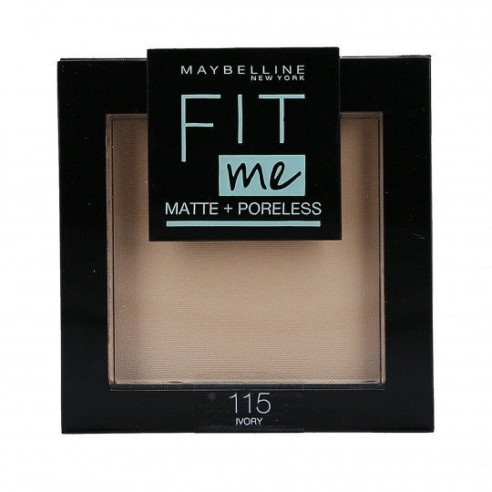 MAYBELLINE FIT ME Matte & Poreless Face powder 115 Ivory 8,2g