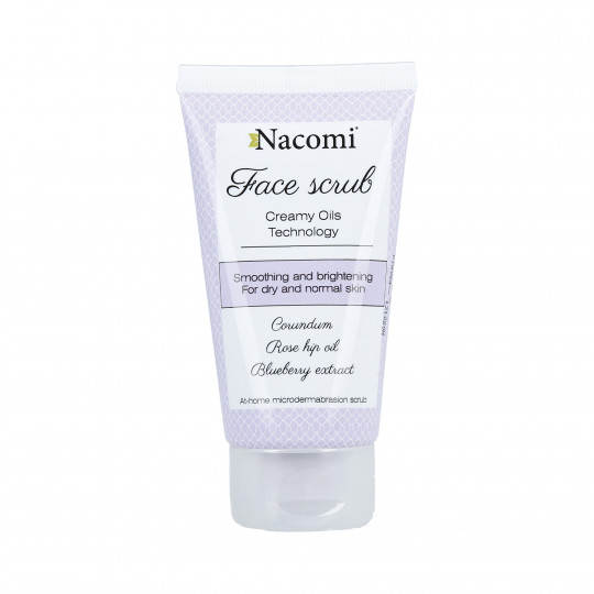 NACOMI Creamy oils technology smoothing and brightening face scrub 85ml 