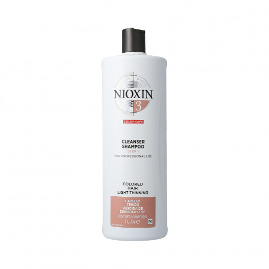 NIOXIN 3D CARE SYSTEM 3 Cleanser shampoo 1000ml 