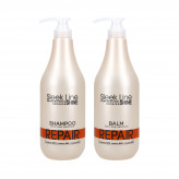 Stapiz Sleek Line Repair Set Shampoo 1000 ml + Balm 1000 ml 