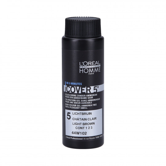 L'Oreal Professionnel Homme Cover 5 'Dye (5) Light brown 50ml