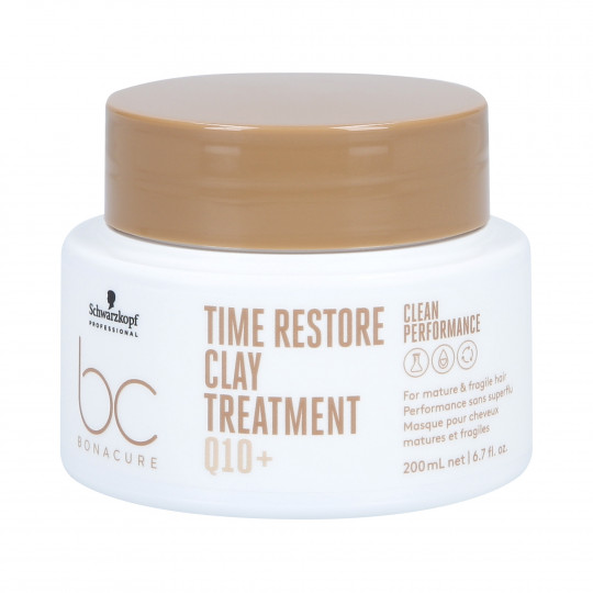 SCHWARZKOPF PROFESSIONAL BC TIME RESTORE Clay mask for mature hair 200ml