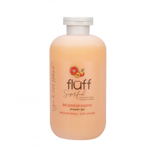 FLUFF ANTI-CELLULITE Peach and grapefruit shower gel 500ml