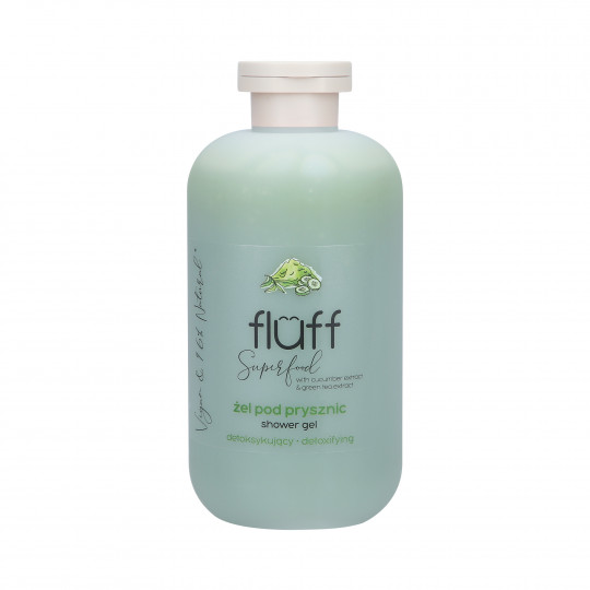 FLUFF DETOXIFYING Shower gel cucumber and green tea 500ml