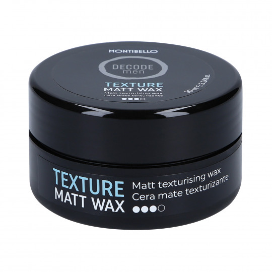 MONTIBELLO DECODE TEXTURE MATT WAX Matting hair wax 90 ml